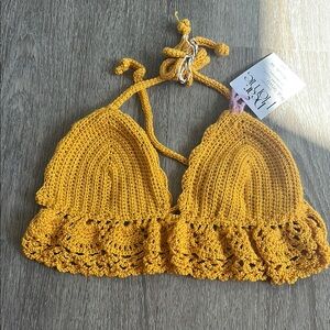 Festival Crochet Halter Top